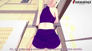 Ino Yamanaka's big boobs and a hot scene with Naruto