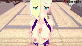Ino Yamanaka's big boobs and a hot scene with Naruto