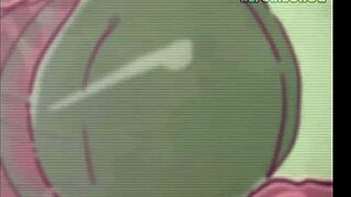 Kim Possible and Shego in a hot cartoon porn scene