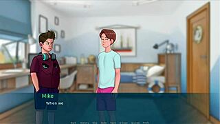 Big dick in action: Lady Dimitrescu parody in a 3D anime game