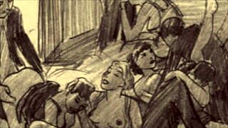 Cartoon illustrations of my secret desires