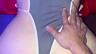 Married woman gets it from behind in the most intimate way