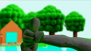 Cartoon porn with animated hand job and masturbation scenes