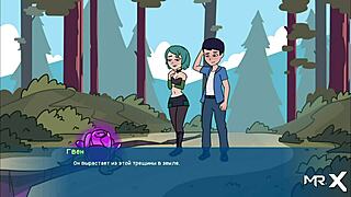 Cartoon games star gets some cunnilingus action in Camppinewood