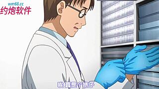 3D cartoon of Wet Asian teen gets face treatment after mainstream live show