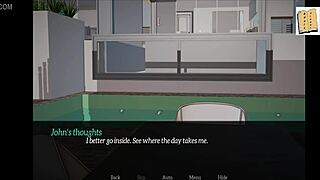 3D animated video featuring small boobed girl in family fun