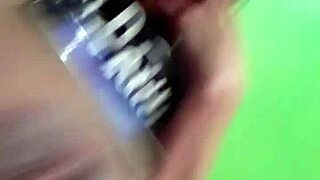 Solo play with sex toys and a striptease