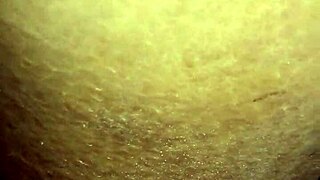 Black beauty gets her ass played with in a very erotic manner