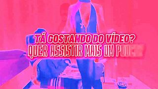 Beautiful Brazilian housewife Debora Fantine in hot erotic adventure