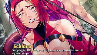Monster girl harem in action: Steamy blowjob scene
