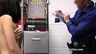 Amateur latina gets her ass fucked at work