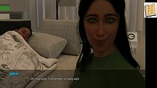 Sharing a bed with six beautiful women in this adult cartoon