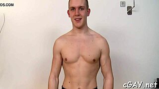 Gay porn with a fun game and a blow job contest