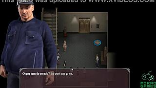 3D animated porn game with hot cowgirl and doggystyle action