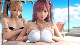 3D animated porn with Asian and big tits stars