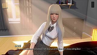 3D game with anime-style teens and ripped clothes