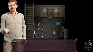 3D animated porn game with hot cowgirl and doggystyle action