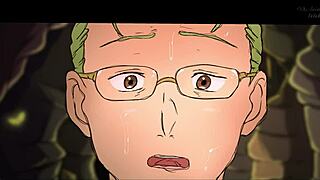 Frieren's wild anal adventure in a hentai parody