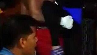 Hot and sexy Latino stripper, oral sex and CFNM for the ladies