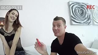 Beautiful 4K video of a hot cowgirl and a hairless pussy lover on Beauty4k.com