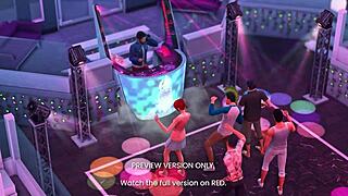 3D animated anime: A night of love and music with a band