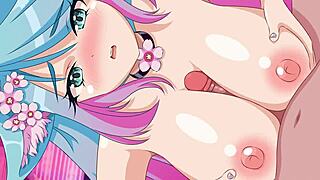 More animated erotica in the form of Maenchu cartoons