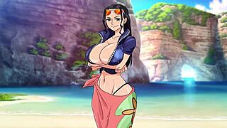 Hot animated hentai with great blow job and creampie scenes