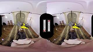 VR goggles for a wild Batgirl xxx cosplay experience