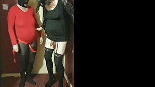 Crossdresser takes ass to mouth in collection part 2