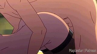 2D animated hentai with Nier: Automata theme