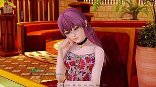 See how it is like to have multiple women in a hotel room in this Hentai game