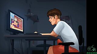 Jenny's private videos in Summertime Saga ep 15