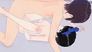 Ruka and Sumi's steamy encounter in Rent-a-Girlfriend hentai