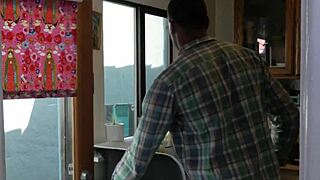 Black mama gets a good fucking after a good blowjob