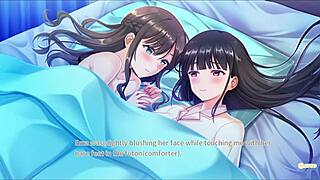 Steamy bathroom encounter in Secret kiss anime, episode 8
