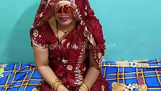 Hot bhabhi teen banging with boyfriend on first night