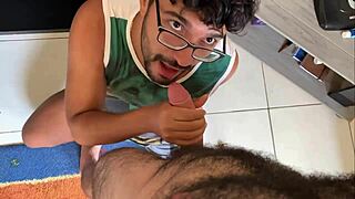 Marcos Goiano: The hairy, big-dicked gay pornstar who loves to fuck hard