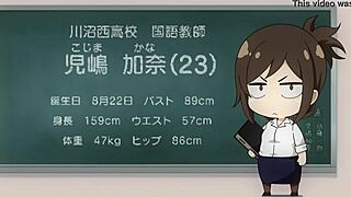 Nande kokoni sensei has unshaved nipples