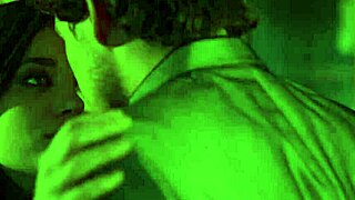 A small boobed teen gets satisfied by riding her boyfriend