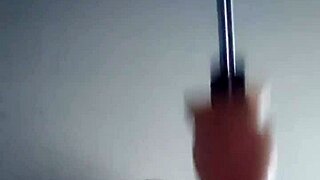 Boy using sex machine alone
