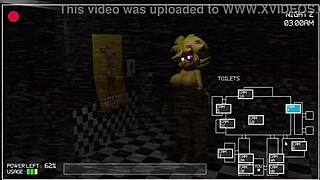 Foxy and Chica in a hot 3D animated adventure in the world of Five Nights at Freddy's