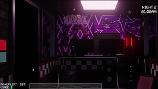 Foxy and Chica in a hot 3D animated adventure in the world of Five Nights at Freddy's