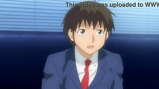 Hot milf gets some young love in this anime porn