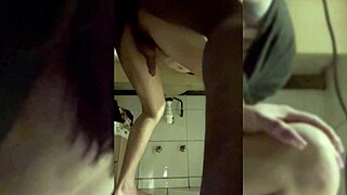 Chilean trans beauty Melanie Scarleth in interracial action