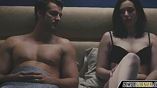 Beautiful brunette girlfriend gives great sex and is very sensual