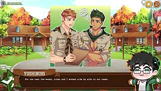 Muscular Yoshinori's pent-up desires with a hunky scoutmaster