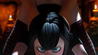 Mavis has rough sex in the doggy style position