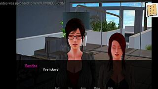 A fun adult visual novel with animated characters and erotic gameplay