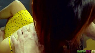 Elle enjoys blumpkin and stimulates her clit