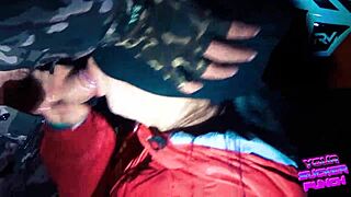 Border patrol apprehends a prostitute and forces her to perform oral sex